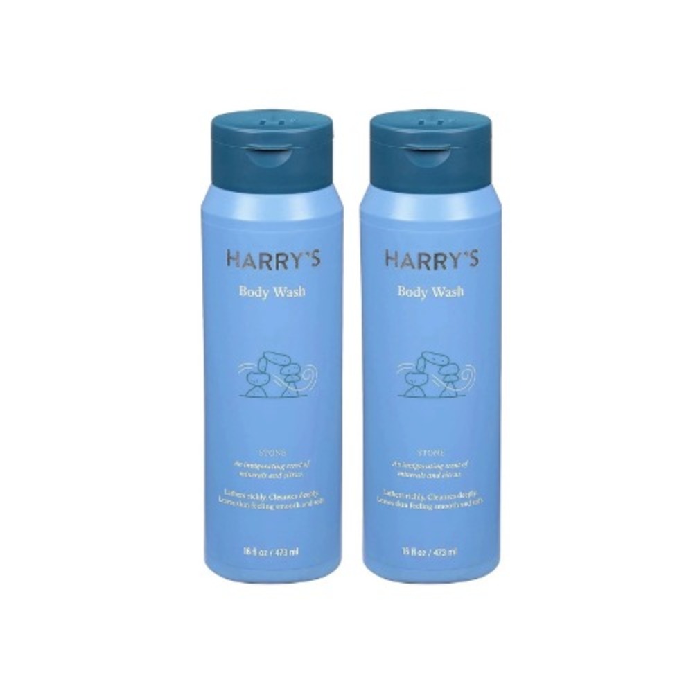 Harry's Stone Body Wash - 16oz 2 Pack